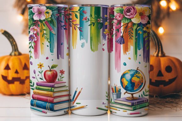 Download Back to School Tumbler Wrap - School tumbler wrap Collection