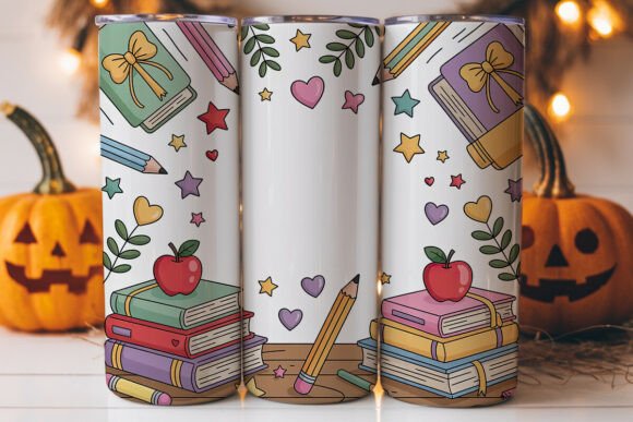 Download Back to School Tumbler Wrap - School tumbler wrap Collection