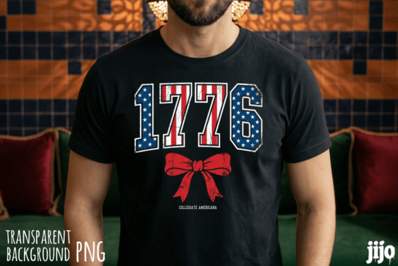 Download Patriotic 1776 Americana Bow PNG - Premium Resources