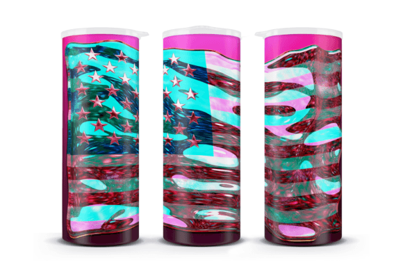 Download Glossy USA Flag 20 Oz Skinny Tumbler Png - 20 oz skinny tumbler Collection